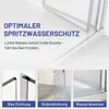 IMPTS Duschkabine Eckeinstieg 70x100 cm 180º Doppel Falttür Produktbild-Vorschau 9