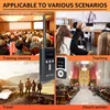 Collage of four different scenarios where the Retekess T130S tour guide system is applicable: a training meeting, a teaching scenario, travel, and a church sermon. Náhľad obrázku produktu
