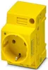 Phoenix Contact 1068028, Gelb, 250 V, 16 A, -20 - 60 °C, 45 Produktbild-Vorschau 1