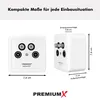 PremiumX PX4 Satdose 4-fach Enddose TWIN Antennendose CLASS Produktbild-Vorschau 4