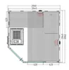 Harvia Alaska Corner Infra+ Massivsauna Saunakabine Inkl. 2 Produktbild-Vorschau 13