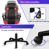 Krzesło do biurka ALFORDSON Racing, ergonomiczne, Podgląd zdjęcia produktu 2