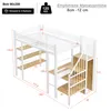 Flieks Etagenbett 90x200cm mit Schreibtisch und Produktbild-Vorschau 4