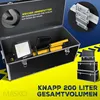 Masko® 3er SET Alu Boxen Alubox Alukiste Transportbox Produktbild-Vorschau 3