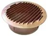 Koperen ventilatie rooster, diameter 100 mm Productafbeelding-voorbeeld 4