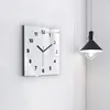 Wallfluent Hodiny - Sklenené Nástenné Hodiny - Tichý Quartz Náhľad obrázku produktu 3