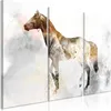 Italienischer Leinwand Leinwandbild - Fiery Steed (3 Parts) Produktbild-Vorschau 1