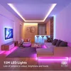 RGB LED Strip 5050, 15m, Dekorationsstreifen, 8 Modi, 20 Produktbild-Vorschau 3