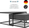 Table basse ELEGANT 2-en-1 avec tiroir et espace de Voir les images du produit 6
