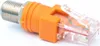 Koaxial Adapter RJ45 Stecker zu F Typ Stecker 50 Ohm Kabel Produktbild-Vorschau 1