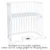 śpiworek do spania babybay Boxspring, lakierowany na biało Podgląd zdjęcia produktu 2