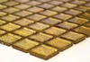 Mosaikfliese Transluzent Glasmosaik Crystal gold Struktur Produktbild-Vorschau 3