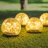 LED Solar Kugel Leuchten - 4er Set - Garten Deko Produktbild-Vorschau 1