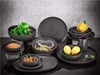 CreaTable, 22979, Uno Black, zestaw talerzy 12 szt., Podgląd zdjęcia produktu 12