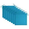 vidaXL Gartenstühle 8 Stk. mit Blauen Kissen Massivholz Produktbild-Vorschau 6