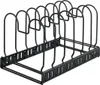 A black metal pot and pan organizer on a white background. Anteprima dell’immagine prodotto