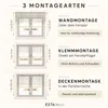 55x130 cm Weiß Fensterjalousie Aluminium-Jalousie 25 mm Produktbild-Vorschau 8