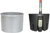 Set3 Blumentopf Corona 15/19 silber Ø 17.0cm H 20.0cm Produktbild-Vorschau 1