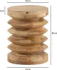 FineBuy Design Beistelltisch Ø 35 cm Sitzhocker Produktbild-Vorschau 3