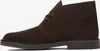 Clarks Desert Boot Evo Dark Brown Suede - Herrenschuhe - Produktbild-Vorschau 9