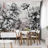 Muralo Selbstklebende Fototapete BLUMEN Pflanzen Beton Produktbild-Vorschau 7