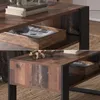 Table basse Vicco Olli Bois antique 92x52.4cm avec Voir les images du produit 5
