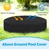 Poolabdeckung Rund für Hundepool, 122 x 30cm Wasserdicht Produktbild-Vorschau 3