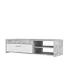 TV-meubel in lichtgrijs (120 x 42,1 x 31,8 cm) Productafbeelding-voorbeeld 1