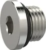 Riegler Verschlussschraube, Innensechskant 3 mm, G 1/8, NBR Produktbild-Vorschau 3