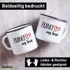 Huuraa Emaille Tasse France my love 300ml Vintage Produktbild-Vorschau 2