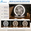 LIFETIME AIR Mini ventilátor USB, 1200 mAh batéria – stolný Náhľad obrázku produktu 4