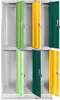 The image shows an open locker unit with multiple compartments. Náhľad obrázku produktu