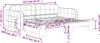 vidaXL Letto da giorno allungabile grigio scuro 90x190 cm Anteprima dell’immagine prodotto 8