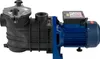 A pool pump is shown against a white background. Voir les images du produit
