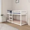 vidaXL Letto a castello bianco 80x200 cm in legno di pino Anteprima dell’immagine prodotto 1