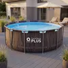 Avenli Frame Plus Pool 366x122 cm, Aufstellpool rund, ohne Produktbild-Vorschau 8