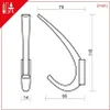 A technical drawing of a wall hook with dimensions indicated. Produktbild-Vorschau