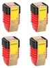 4er Set 6x Mini Lunchbox 24 Stück Disney CARS Sammel Produktbild-Vorschau 1