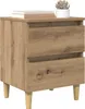 vidaXL Szafka nocna dąb Artisan 40 x 35 x 50 cm materiał Podgląd zdjęcia produktu 7