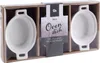 Excellent Houseware 3er Set Auflaufförmchen, Porzellan, Produktbild-Vorschau 2
