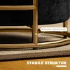 HOMCOM Sitzhocker mit Stauraum, Kleiner Hocker mit Deckel Produktbild-Vorschau 7
