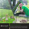 KESSER® Teichzaun Gartenzaun Steckzaun Komplettset Metall Produktbild-Vorschau 4