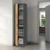 Bücherregal Kleiderschrank Regal 50 cm breit Schrank Produktbild-Vorschau 3