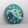 Wanduhr - Rund - Glasuhr - Adler Abstraktion - 30x30cm - Produktbild-Vorschau 4