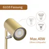 ZMH noční lampička do obývacího pokoje stolní lampa zlatá - Náhled obrázku produktu 4