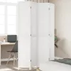 vidaXL Divisorio 4 pezzi bianco in legno massiccio di Anteprima dell’immagine prodotto 8