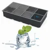 Eiswürfelformen Silikon mit Deckel XXL Eiswürfel Form Produktbild-Vorschau 2