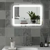 HOMCOM Badspiegel, 50 x 70 cm LED Badezimmerspiegel mit 3 Produktbild-Vorschau 2