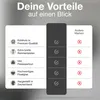 K-Möbel Rám na gramofónové platne Čierna sada 2 ks 40x60cm Náhľad obrázku produktu 3