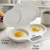Cuisinière à œufs pour micro-ondes - Lot de 2 - Pour 2 œufs Voir les images du produit 3
